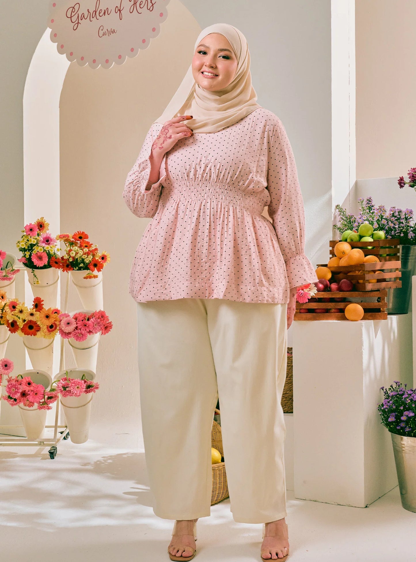 PO Celana Opal Relaxed Barrel HighWaist