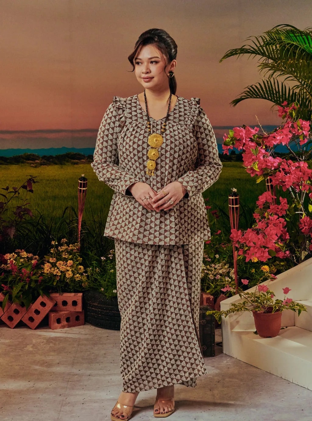 PO TUN NATASHA Raya Kurung Kedah