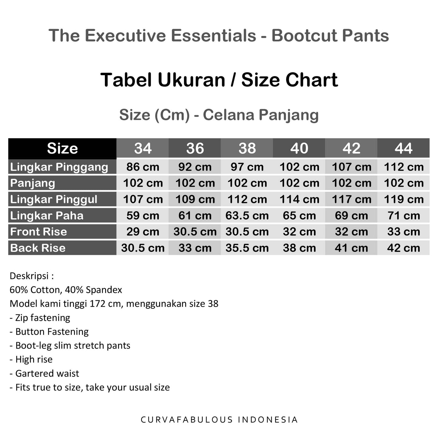 Executive Essential Bootcut Pants