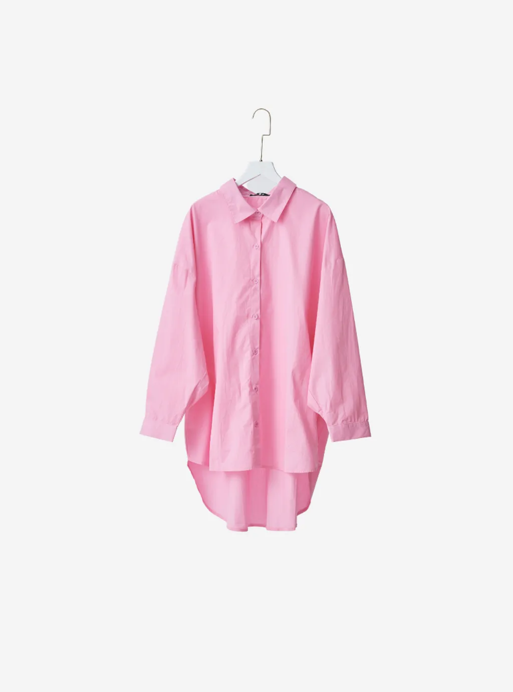 Curva Fabulous - Kemeja Dropped Shoulder Oversize Shirt - Pink Series - CURVA FABULOUS INDONESIA - Shirts & Tops