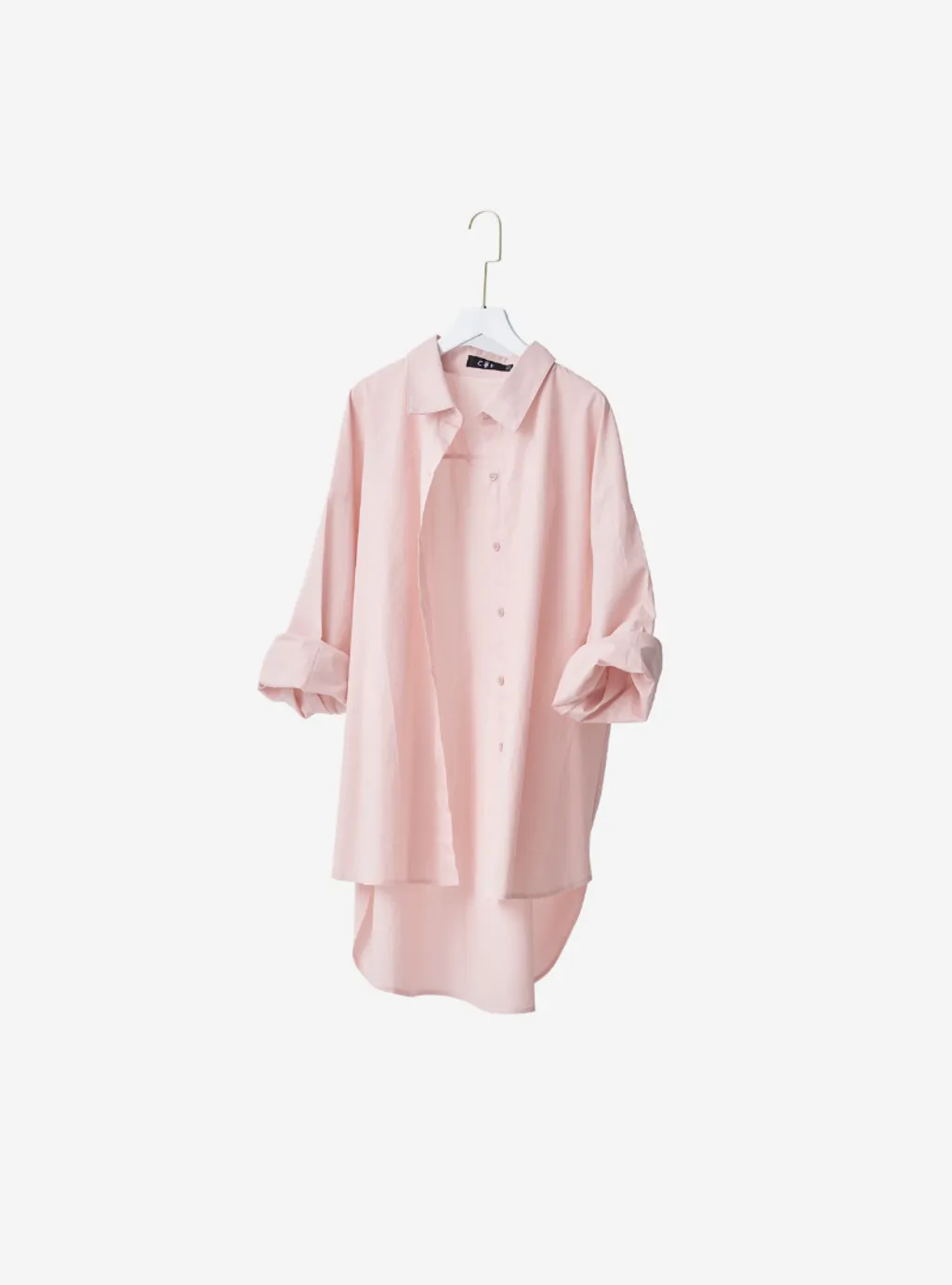 Curva Fabulous - Kemeja Dropped Shoulder Oversize Shirt - Pink Series - CURVA FABULOUS INDONESIA - Shirts & Tops