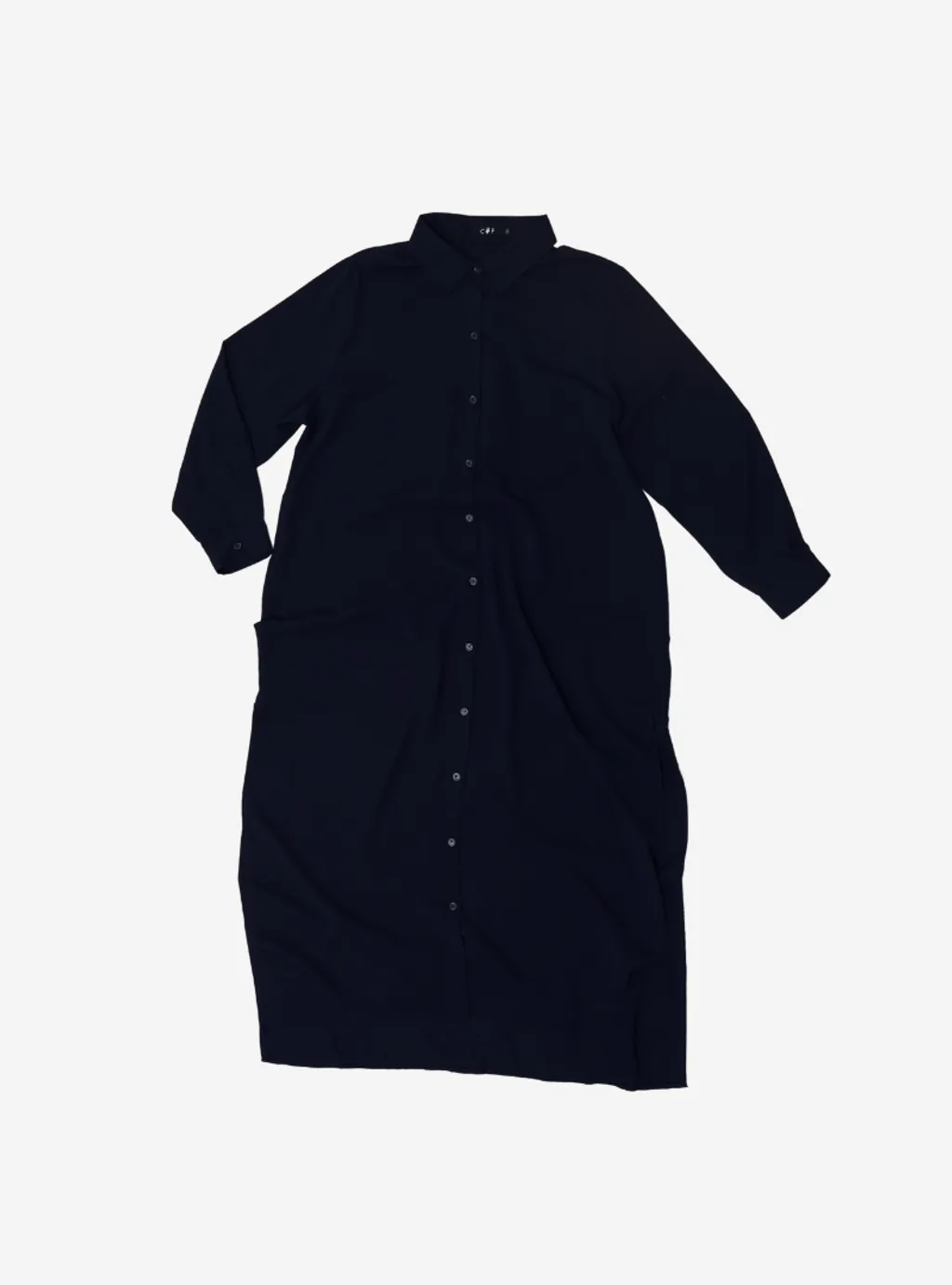 Curva Fabulous - Oversized Shirt Dress - Bloo Palette Series - CURVA FABULOUS INDONESIA - Dresses