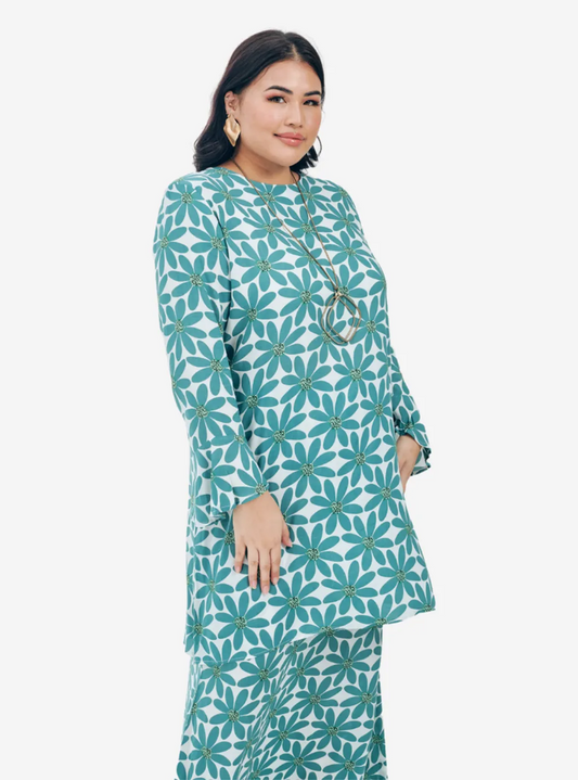 Curva Fabulous - Setelan Daisy Kurung - CURVA FABULOUS INDONESIA - Outfit Sets