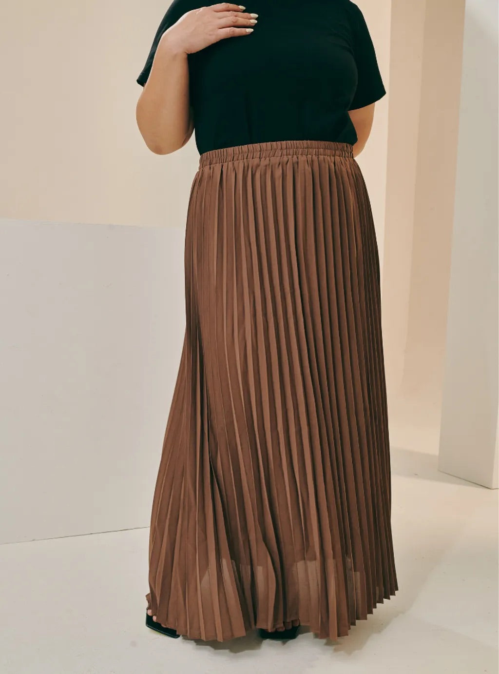 Basic Pleated Skirt