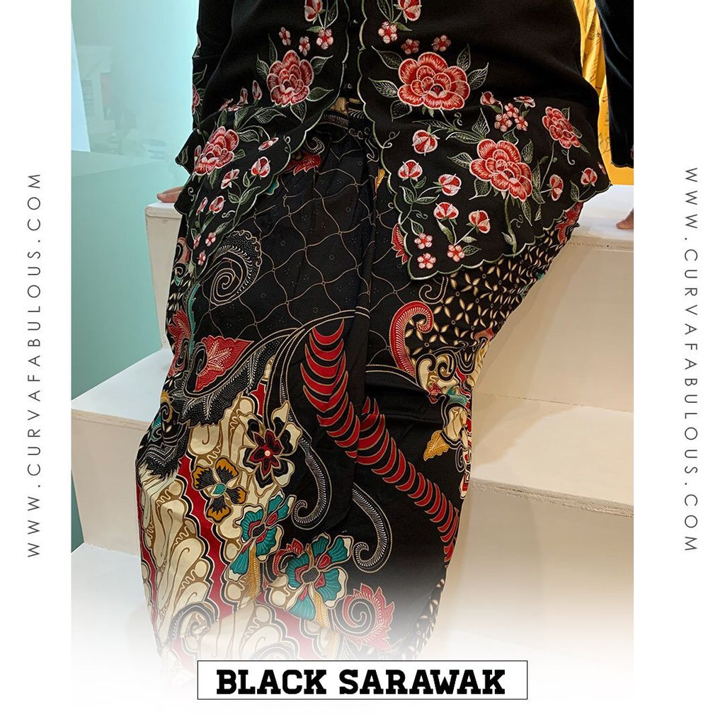 Curva Fabulous - Pario Skirt - Sarawak Series - CURVA FABULOUS INDONESIA - Long Skirts