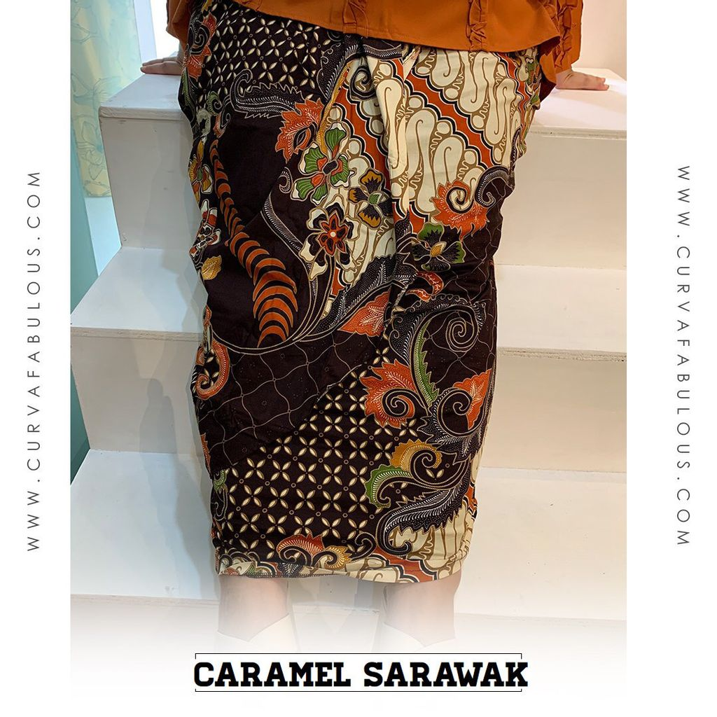 Curva Fabulous - Pario Skirt - Sarawak Series - CURVA FABULOUS INDONESIA - Long Skirts