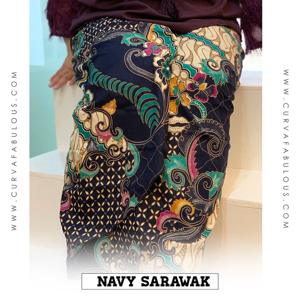 Curva Fabulous - Pario Skirt - Sarawak Series - CURVA FABULOUS INDONESIA - Long Skirts