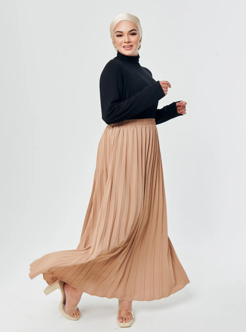 Basic Pleated Skirt