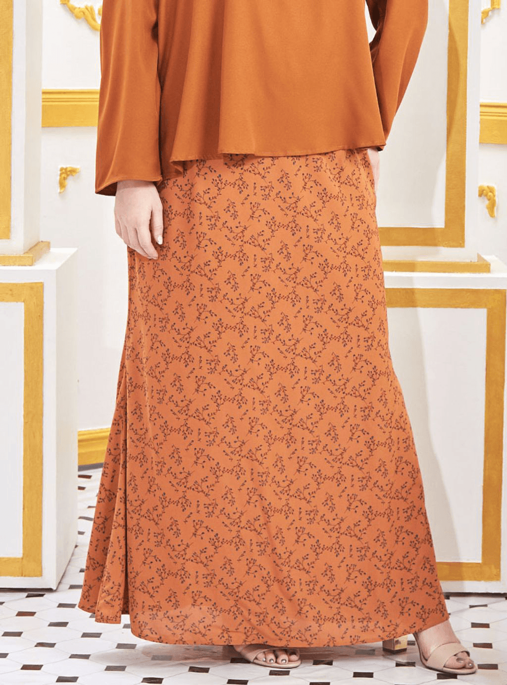 Curva Fabulous - Deborah Ranting Skirt - CURVA FABULOUS INDONESIA - batik, kebaya, kurung, rok, sale, skirt - Long Skirts