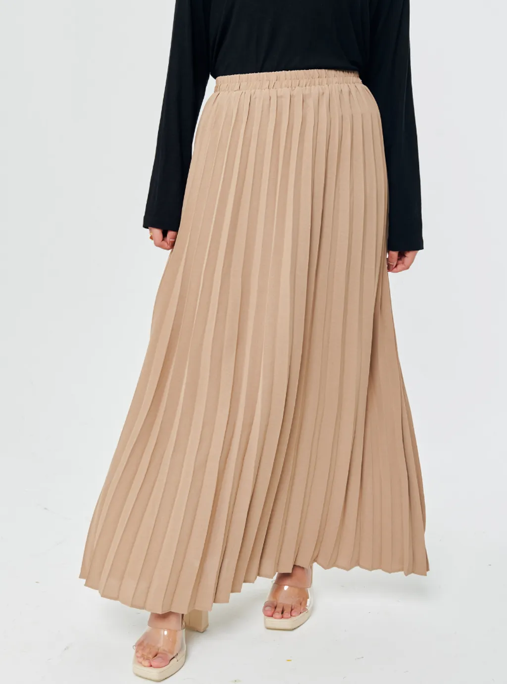 Basic Pleated Skirt