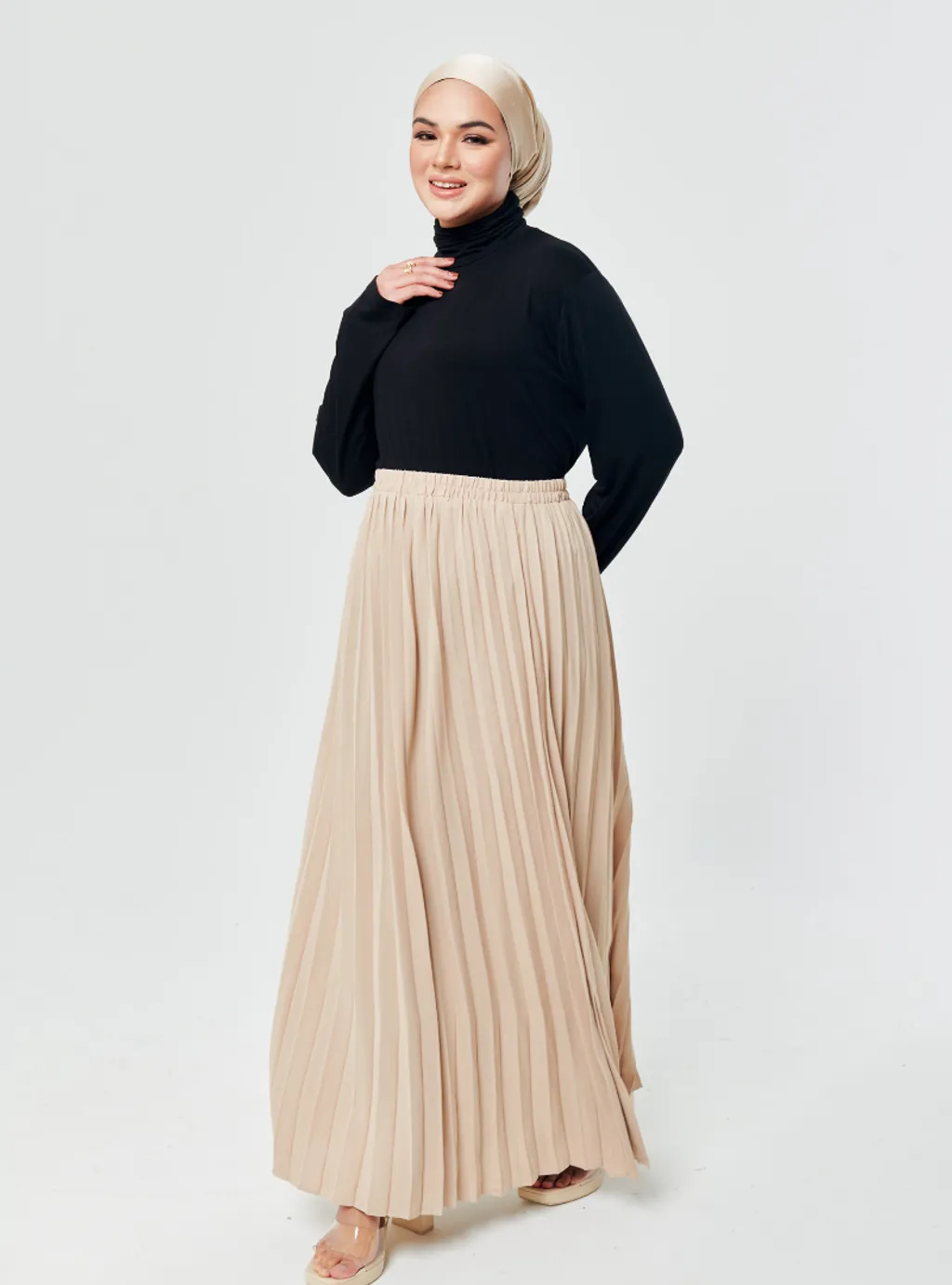 Basic Pleated Skirt