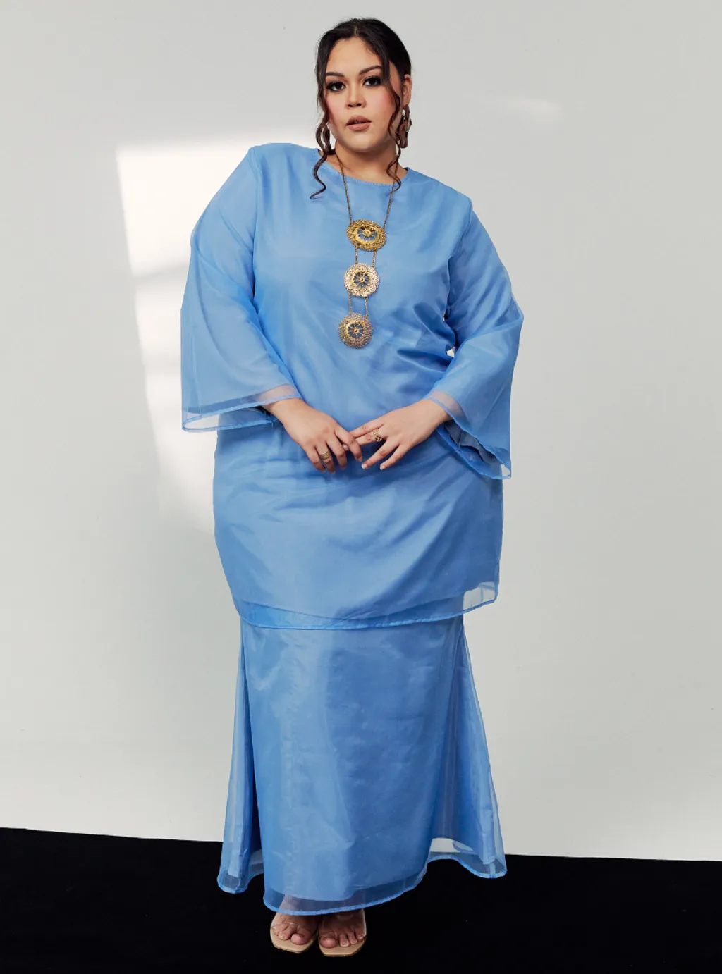 Tun Sharimah Organza Kurung