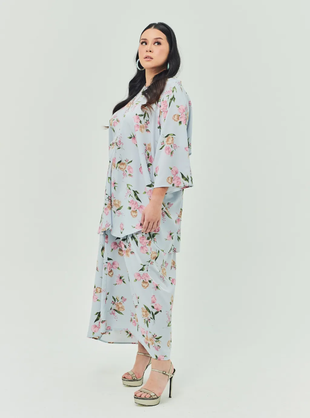 The Vintage Opah Kurung Set
