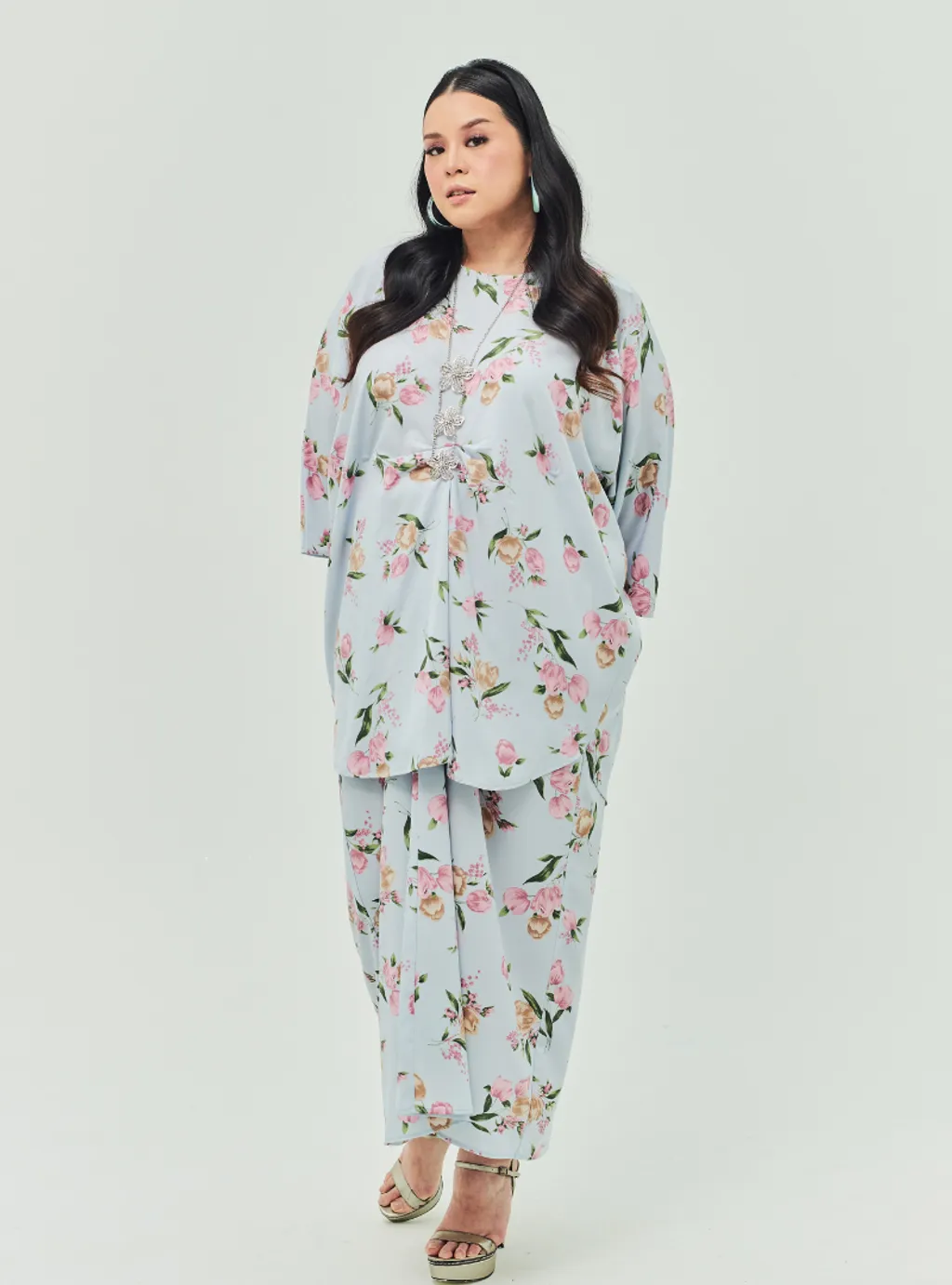 The Vintage Opah Kurung Set