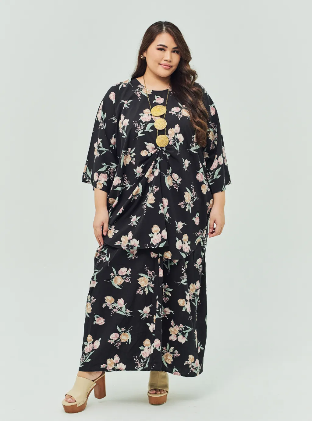 The Vintage Opah Kurung Set