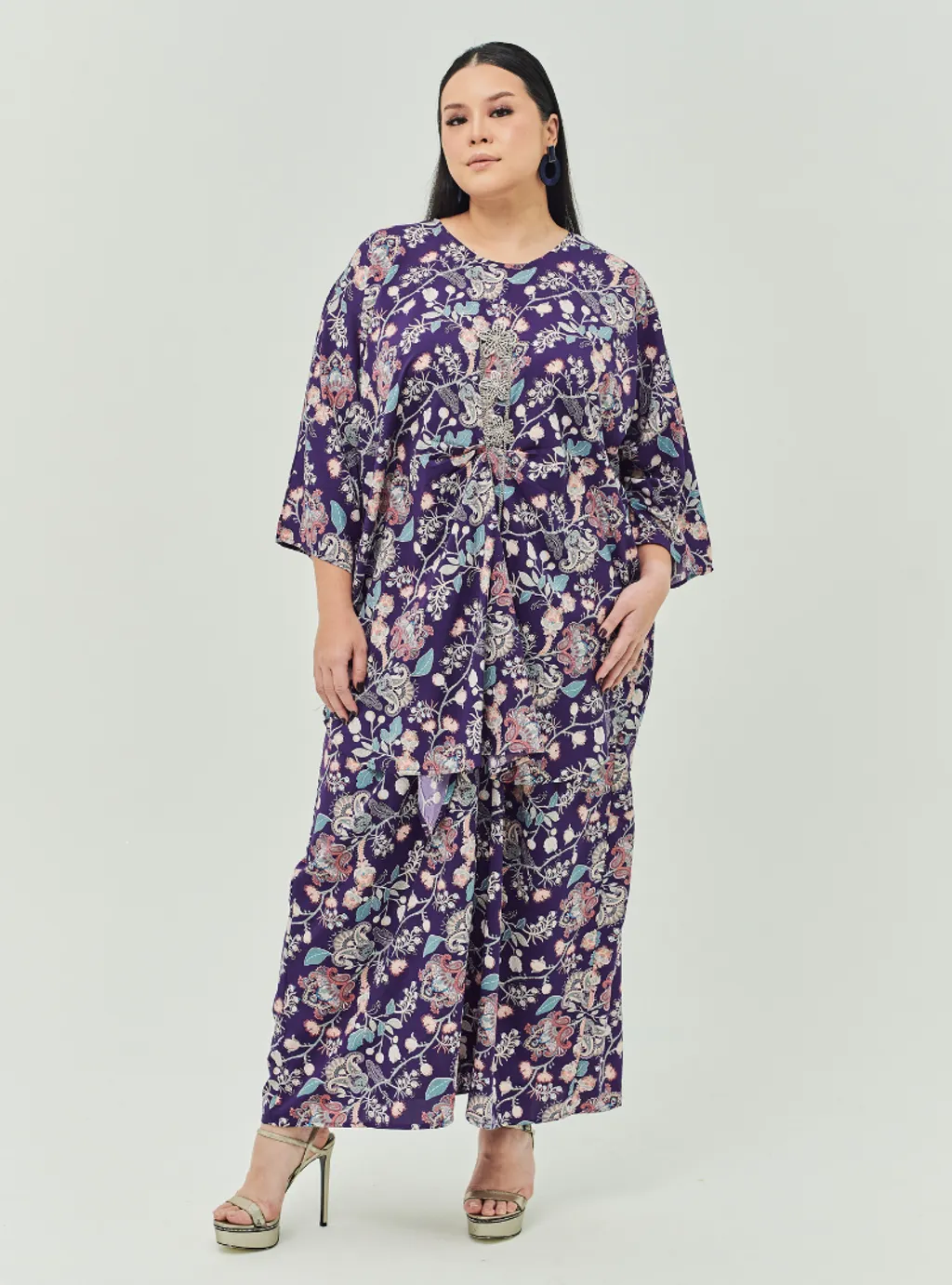 The Vintage Opah Kurung Set