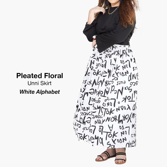 Curva Fabulous - Unni Skirt - Alphabets Series - CURVA FABULOUS INDONESIA - Long Skirts