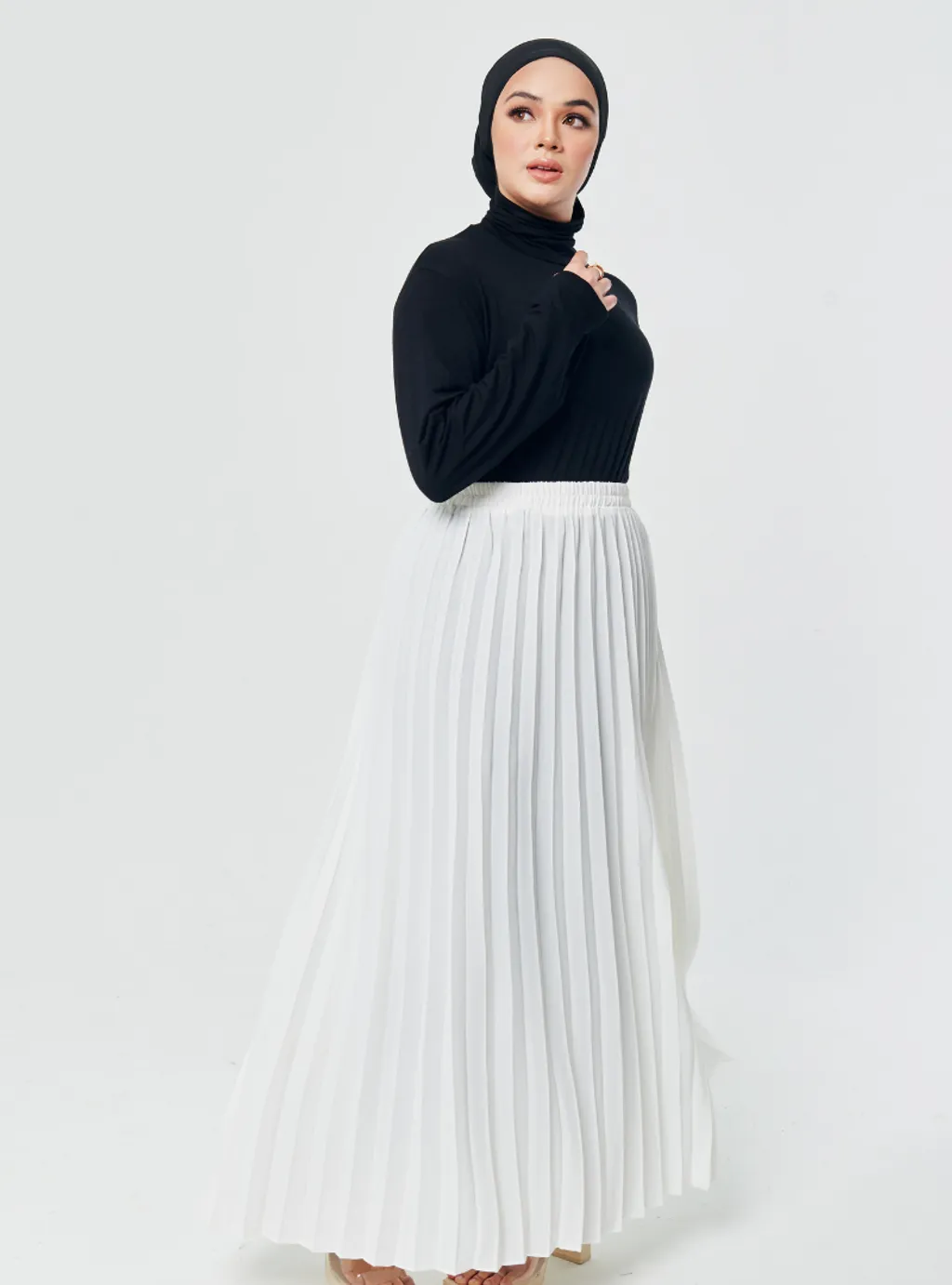 Basic Pleated Skirt